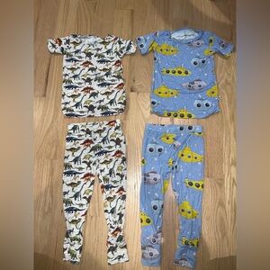 Bums & Roses Dinosaur and Submarine Pajama Set